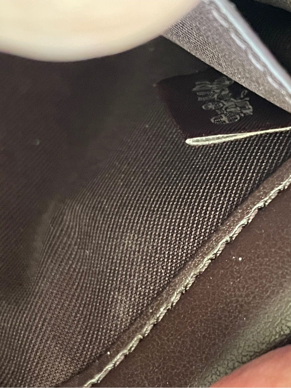 COACH Hayden Black Leather Crossbody with Gold Stud Accents - Picture 7 of 10
